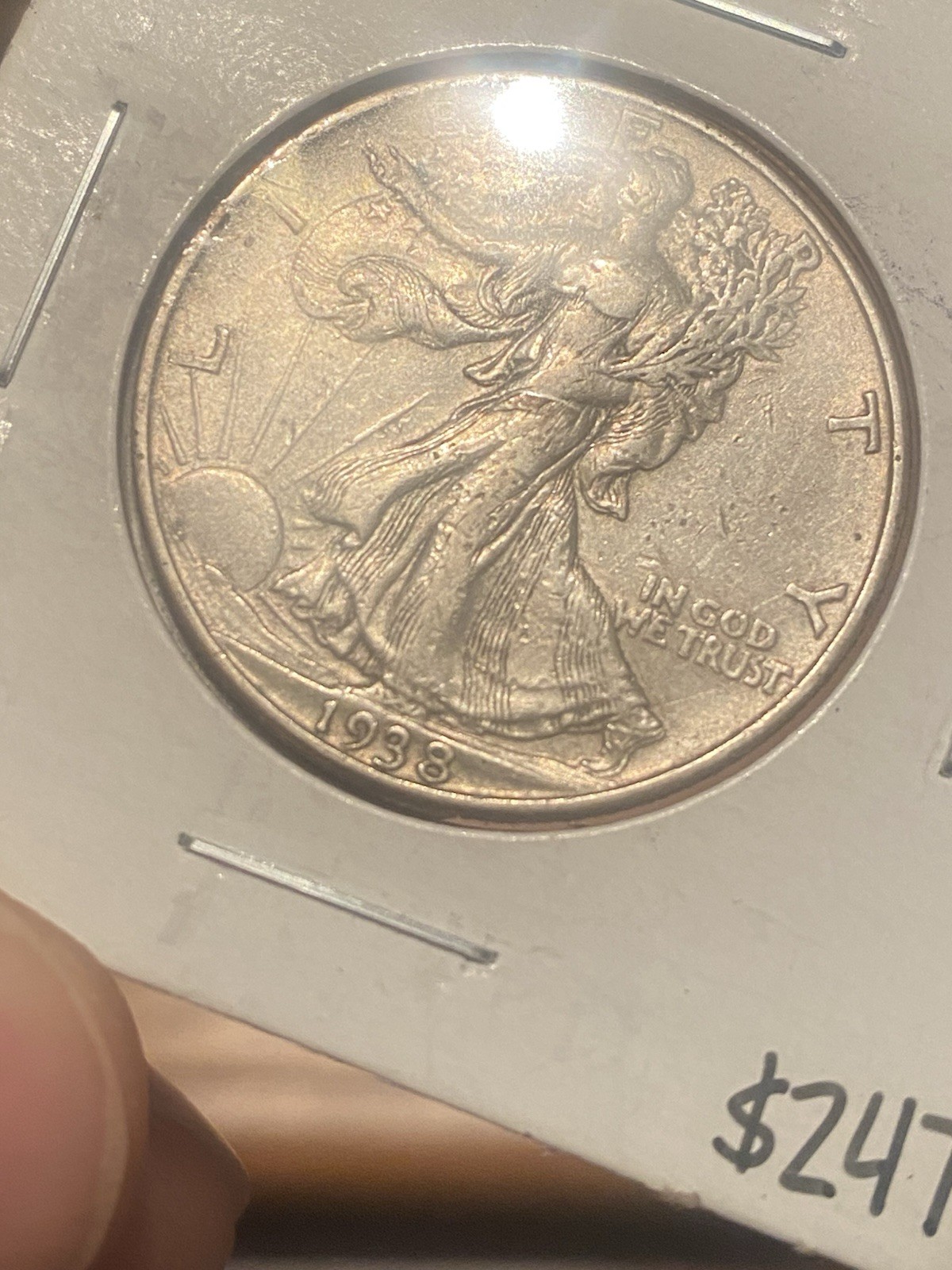 1938-D Walking Liberty Half Dollar ~ Key Date! Denver