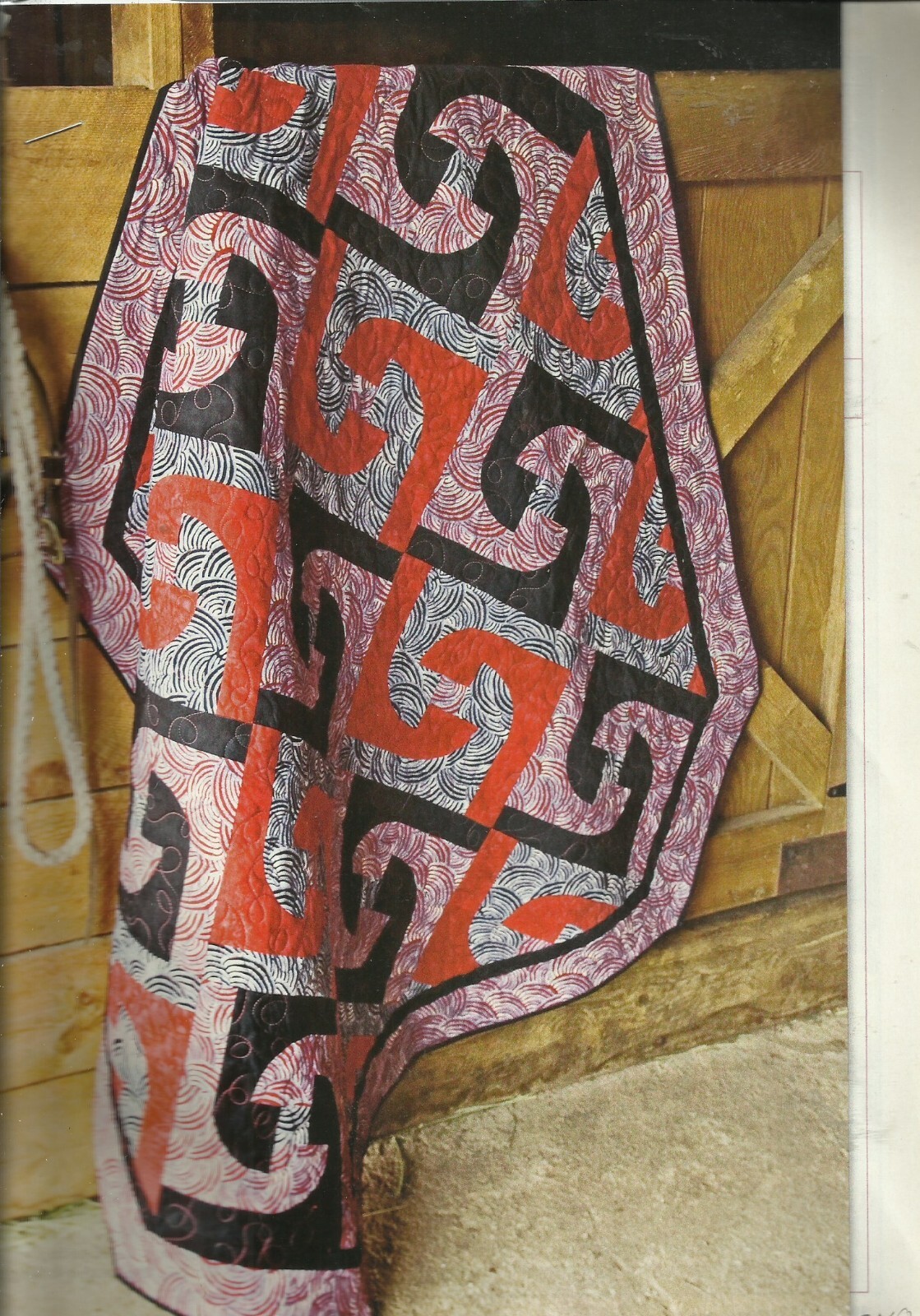 A0396 BOOMERANGS QUILT PATTERN/INSTRUCTIONS