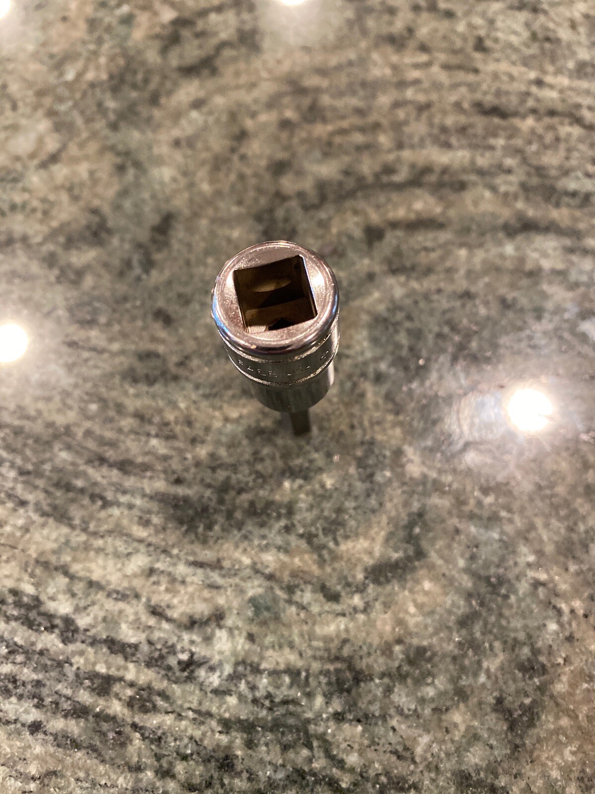 Snap-On fa8e 1/4" 3/8" drive sae standard hex bit chrome socket new