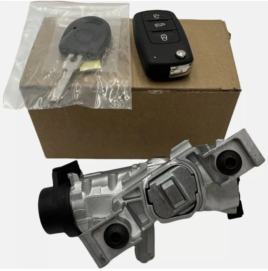 Ignition Lock Switch Assembly FOR VW Jetta 06-18 Remote Key Shell Replacement US