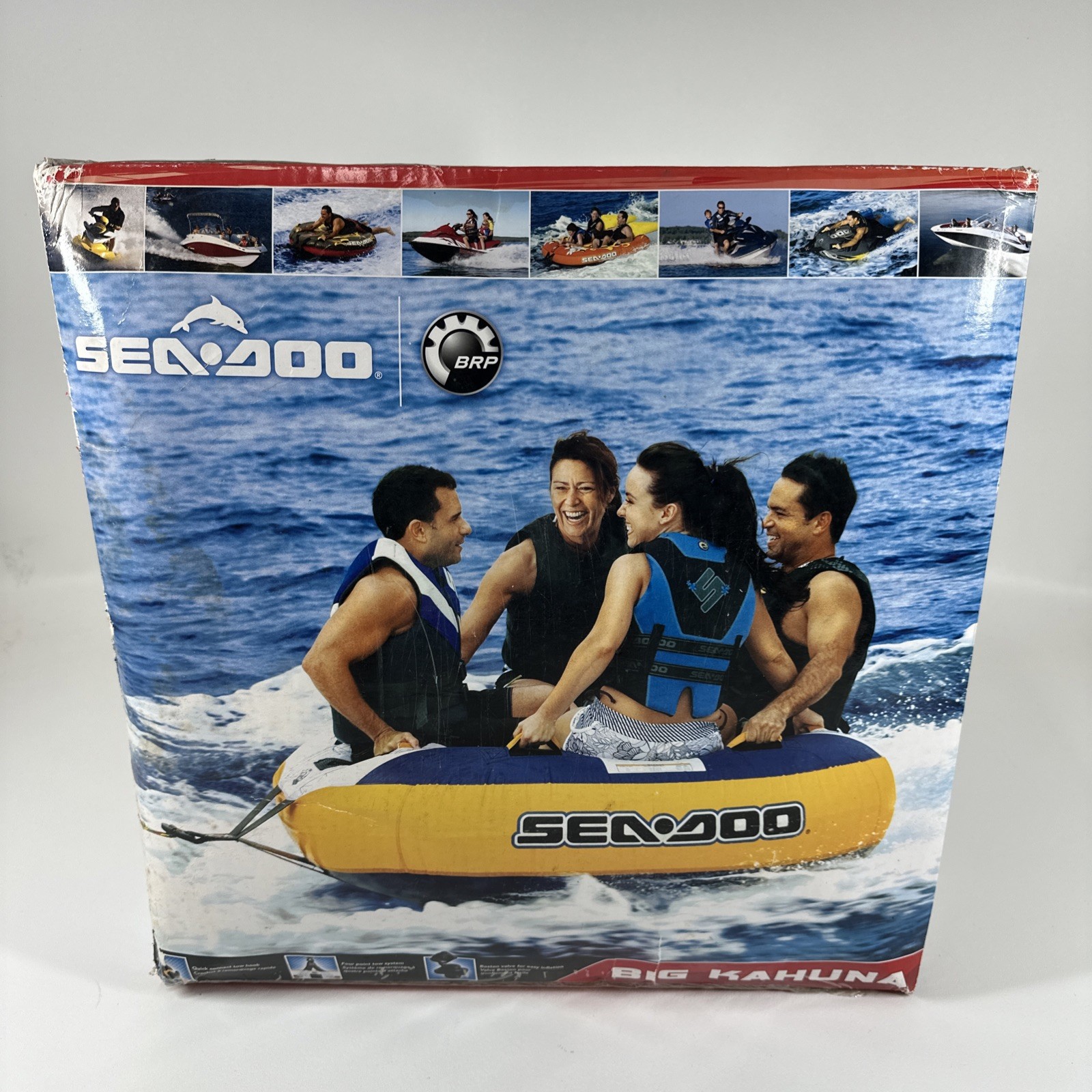 Sea-Doo BIG KAHUNA 58" Quick Connect Sport Tube Boat Pull Behind Towable New