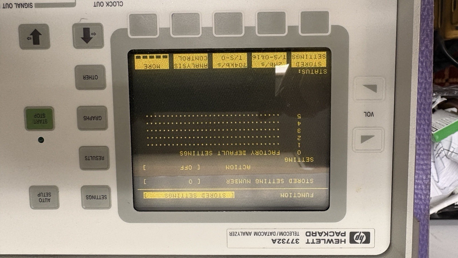 HP/Agilent 37732A Telecom/Datacom Analyzer