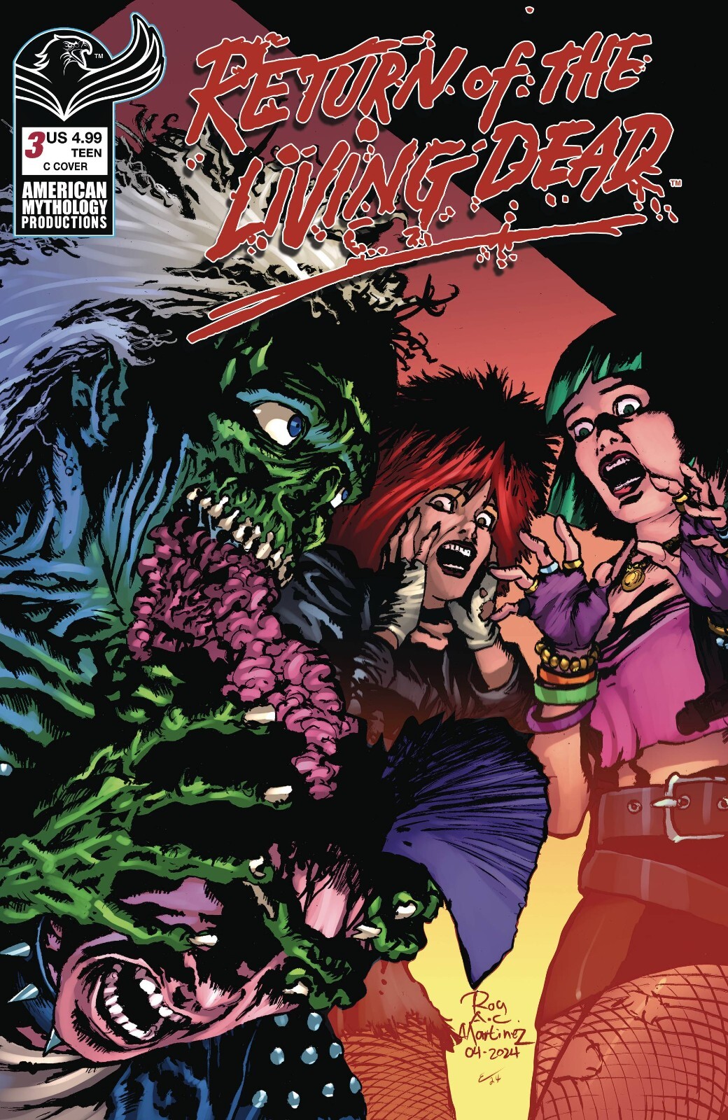🪦  RETURN OF THE LIVING DEAD #3 CVR C MARTINEZ *4/09/25 PRESALE