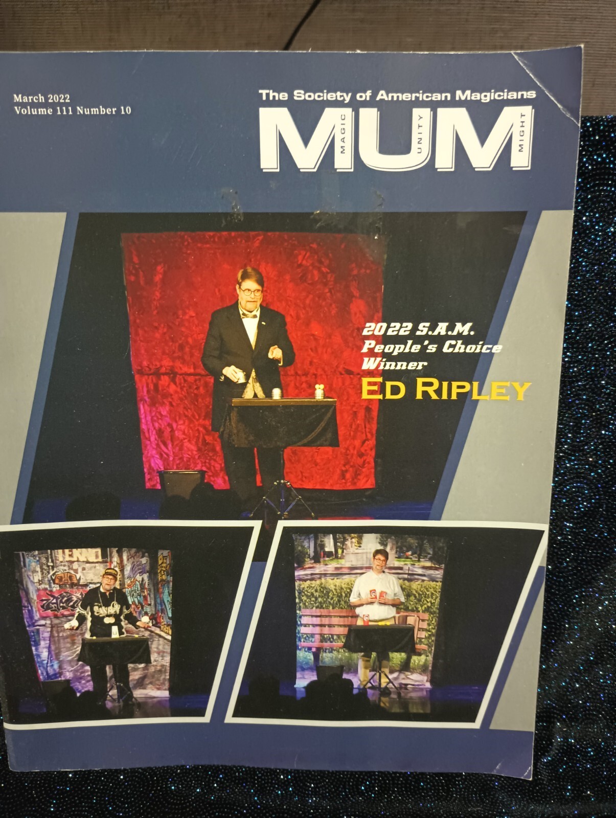 Ed Ripley MUM Society of American Magicians Magazine Issue