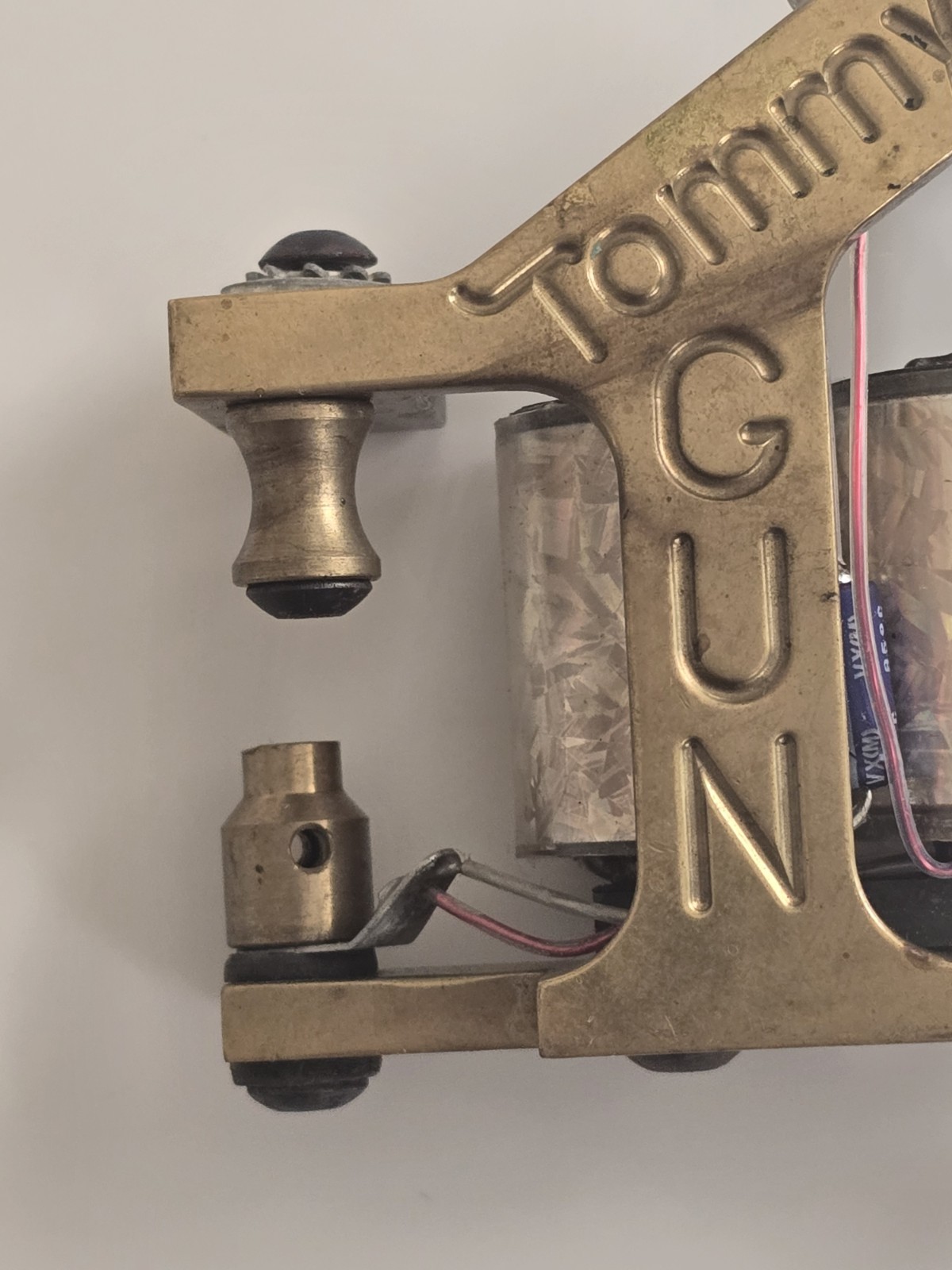Tommy Gun Tattoo Professional Machine Brass