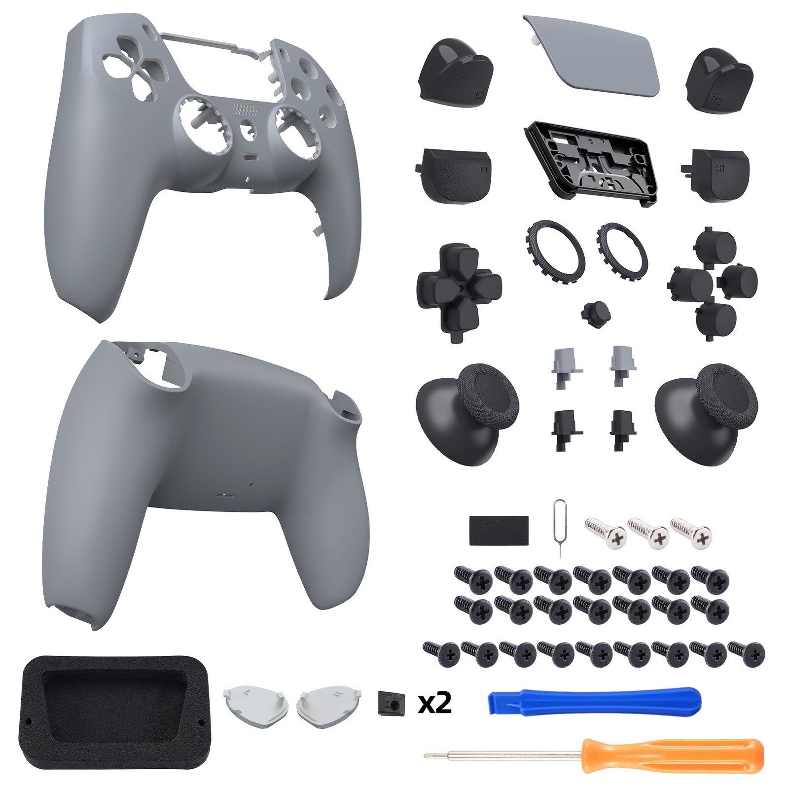 Luna Redesigned For PS5 Controller Case Replacement Shell - 30th Anniversary