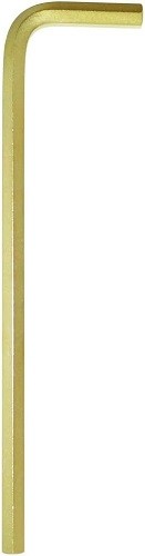 Bondhus 39176 - 10mm GoldGuard Finish Hex L-Wrench - Long Tagged/Barcoded - 1EA