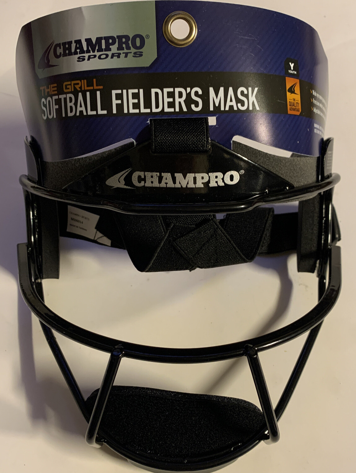 CHAMPRO THE GRILL DEFENSIVE FIELDER'S MASK YOUTH  SIZE 6 1/" - 6 3/4" NEW OTHER