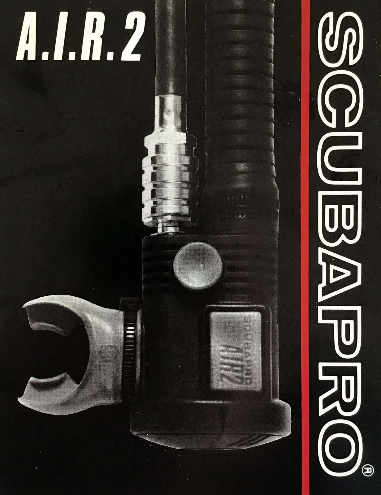 Scubapro MK10 Regulator, G200 B Second Stage, BCD, A.I.R. 2, Black, Medium
