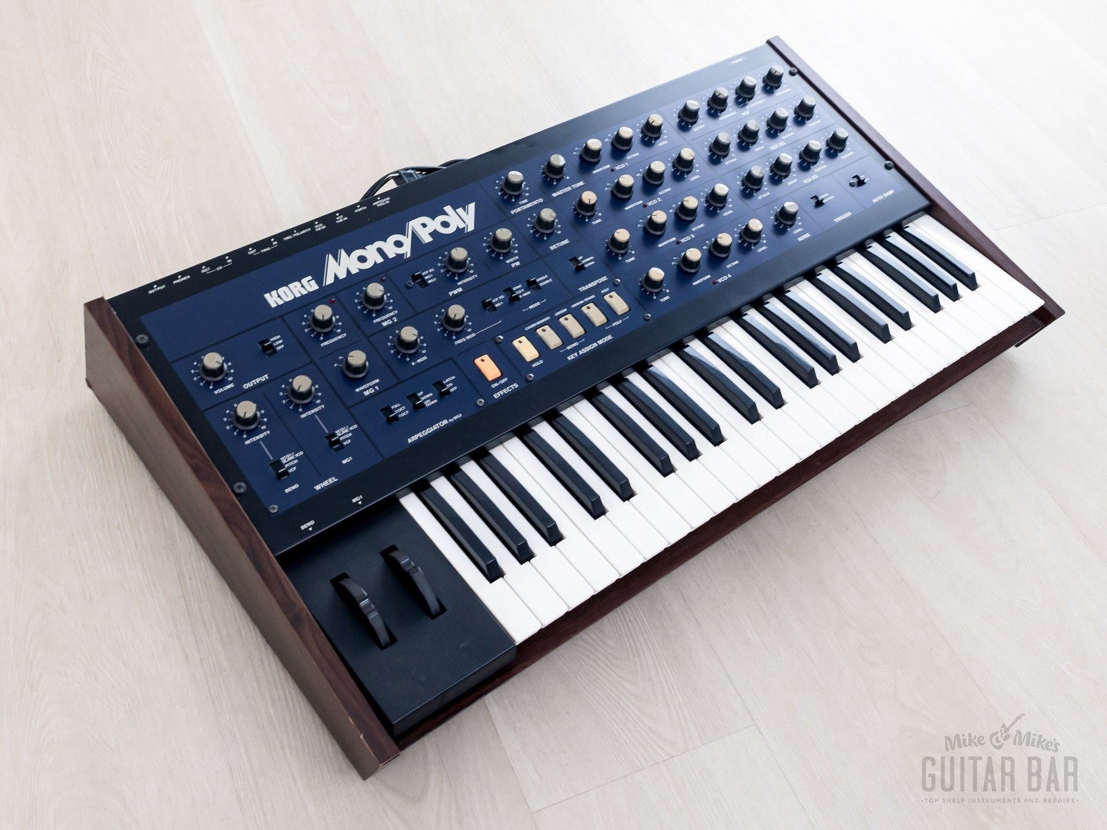 1980s Korg Mono/Poly MP-4 Vintage Analog Synthesizer, Serviced