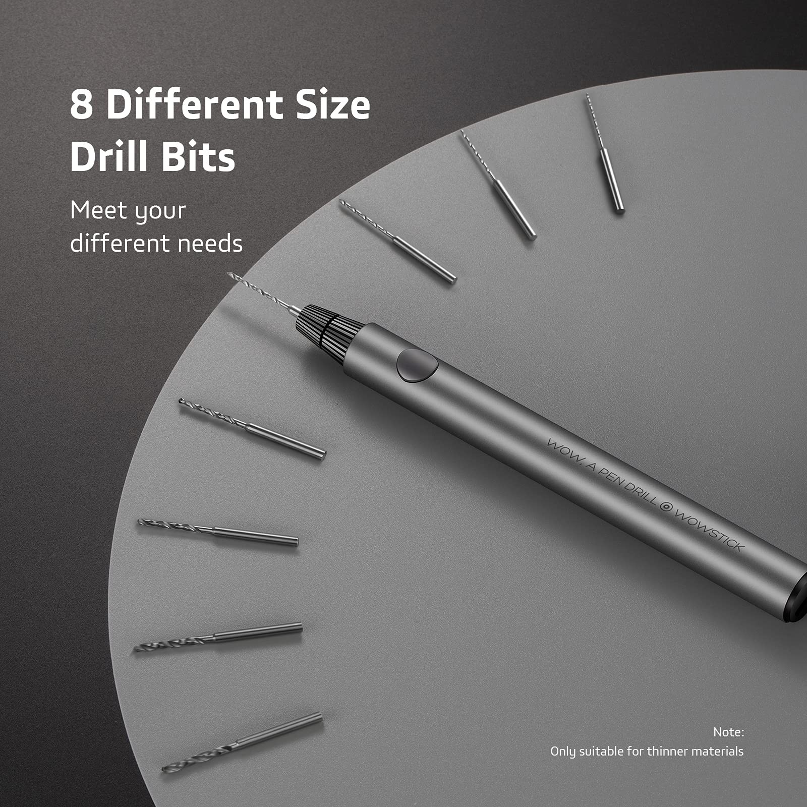 Wowstick Mini Cordless Drill, USB Rechargeable Portable Drill, Multifunction Ele