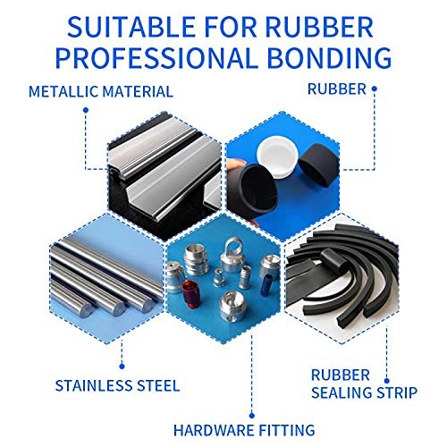 Rubber Glue, Adhesive, for bonding Between and Rubber, Rubber...