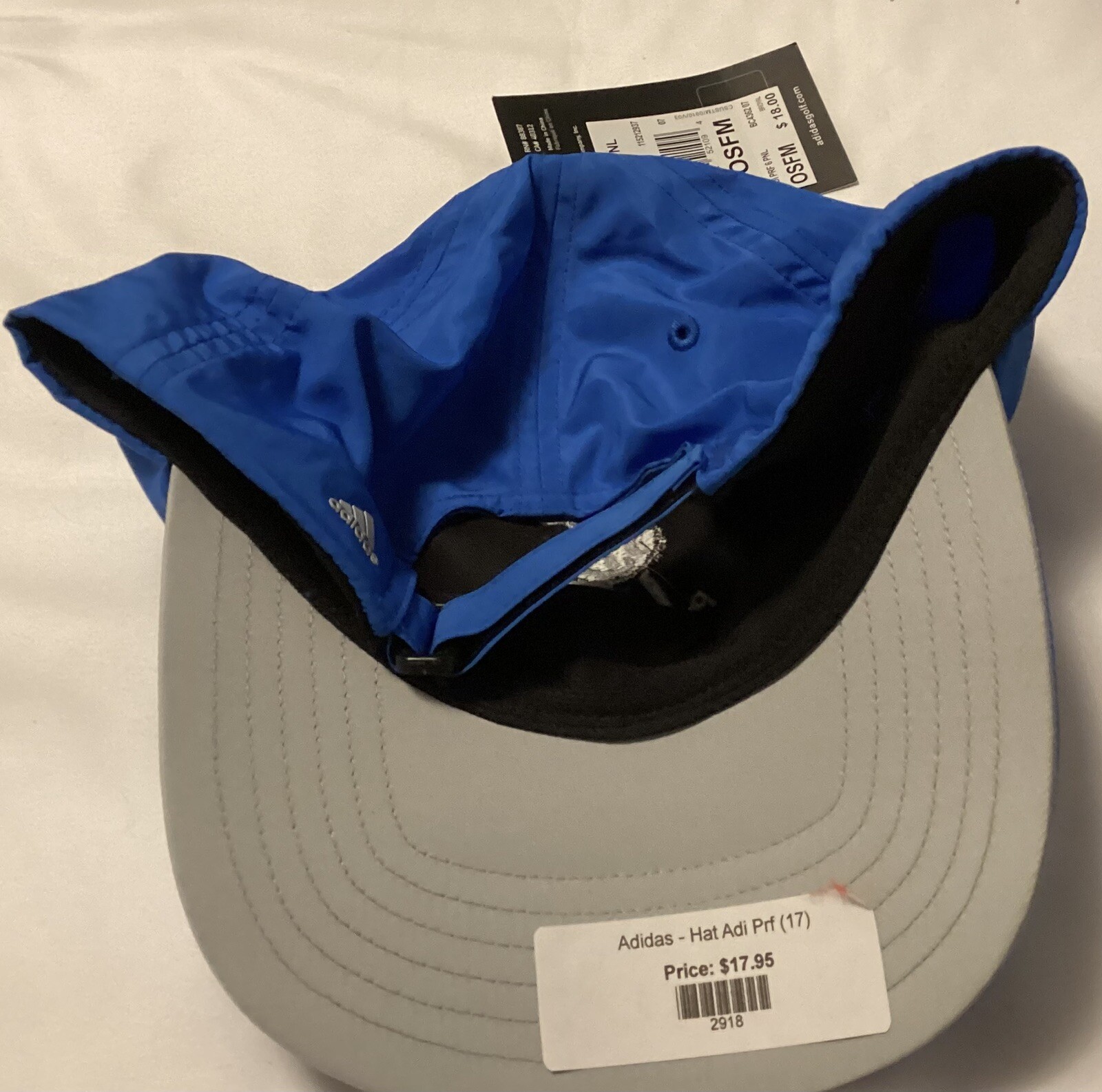 Adidas Pebble Brook Golf Hat/Cap One Size Fits All