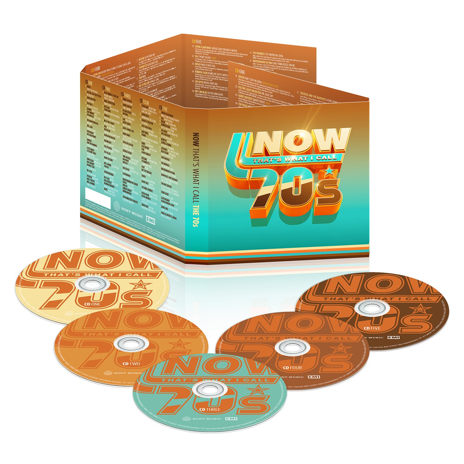 Various Artists NOW That's What I Call the 70's (CD) Album (UK IMPORT)