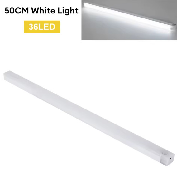 Wireless LED Under Cabinet Motion Sensor Night Light USB-C Rechargeable New
