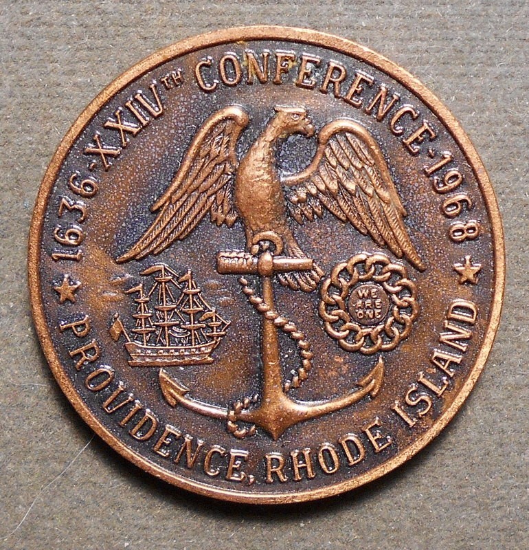 NENA: Providence R.I., 24th Conference, 1968 (Eagle On Anchor)   New England Nu