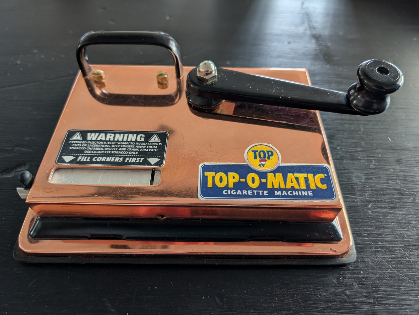 TOP-O-Matic Best Cigarette Maker Tobacco Injector Machine Making King 100s 100mm