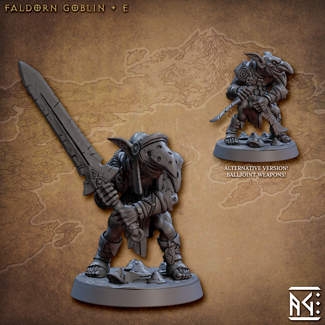 Goblin E - Fighter - Artisan Guild - Dungeons and Dragons