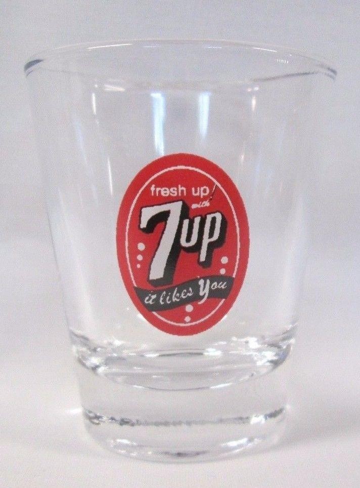 7up Oval 1½oz. Shot Glass
