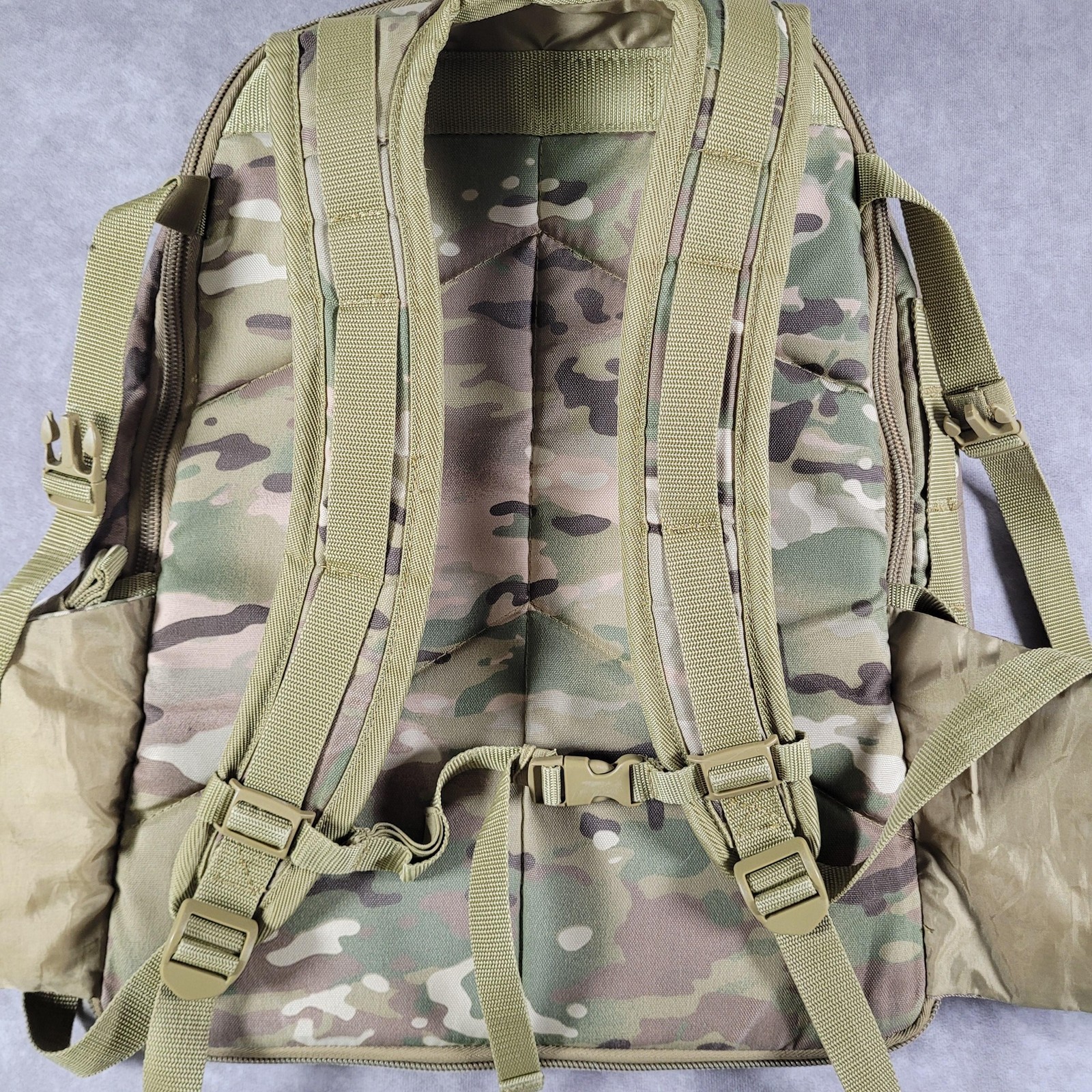 Code Alpha Tactical Backpack Multicam Camo Nylon Hunting Pack Men One Size Gear