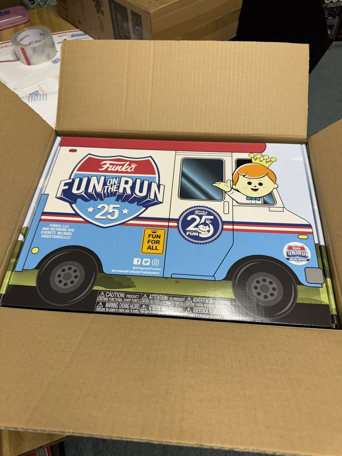 Funko Fun on the Run Box 25th Anniversary Chance of Chase! BRAND NEW SEALED 🔥🔥