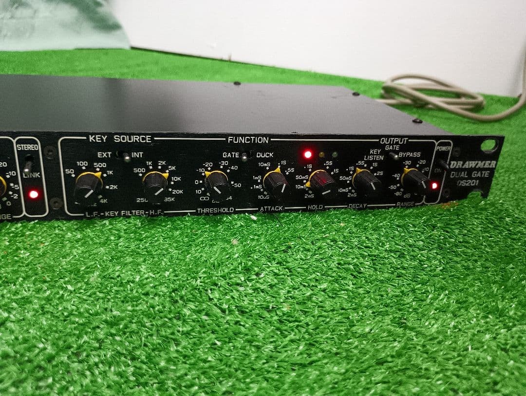 DRAWMER DS201 Dual Channel Noise Gate Rack Mount System JP