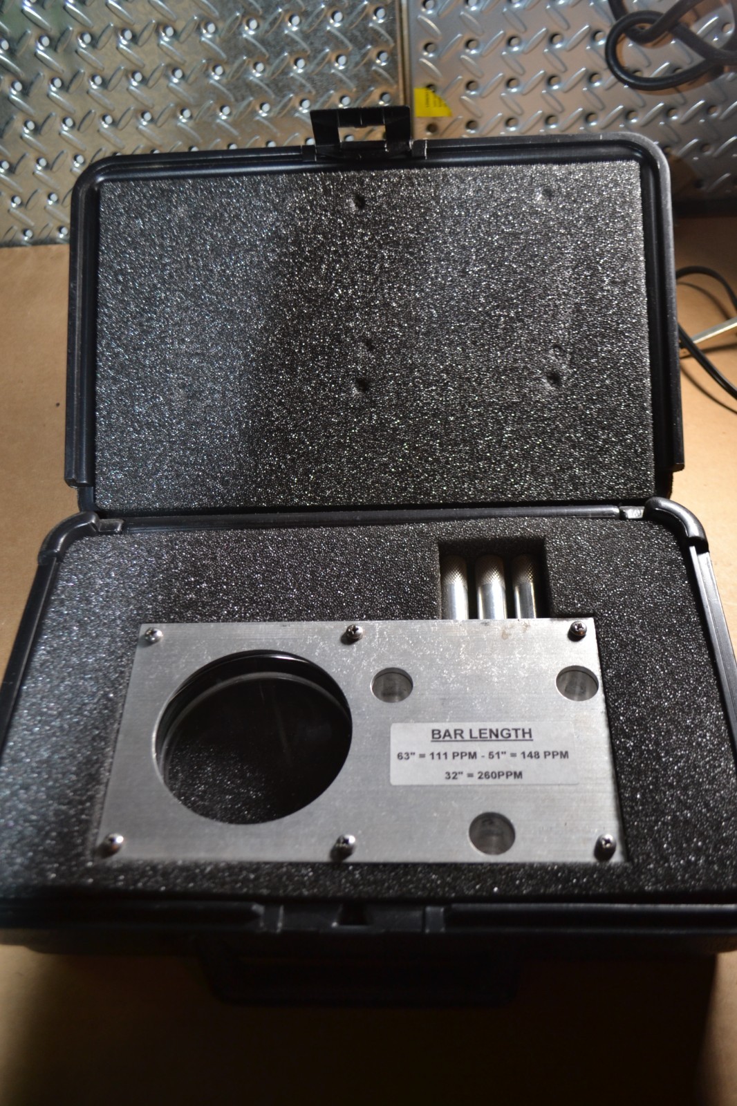 Heath consultants OMD calibration cell bar length #2