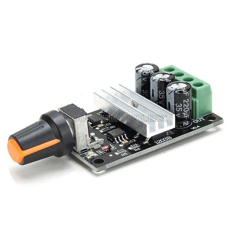 DC 6V-28V 3A PWM Motor Speed Variable Regulator Controller Switch Module