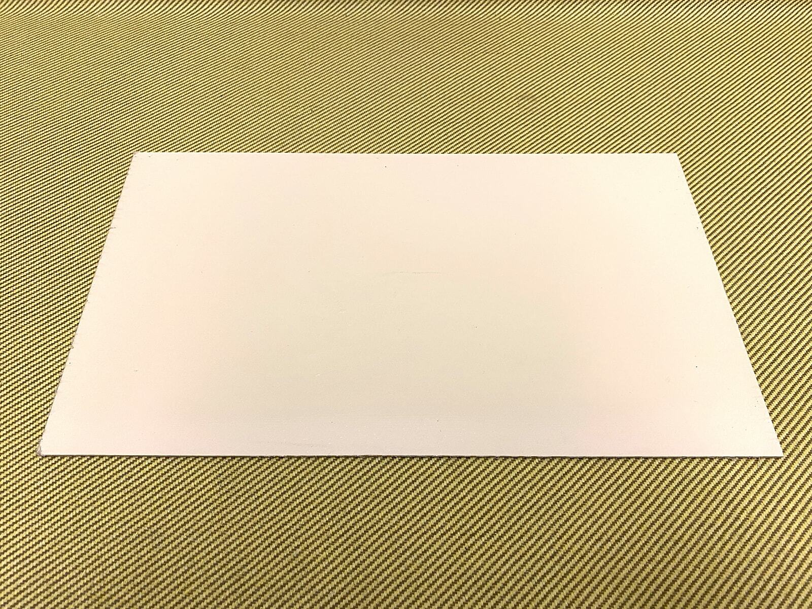 GB-706 WD Music Cream 1-Ply Pickguard Material 9" X 15.50" X .090" Guitar/Bass