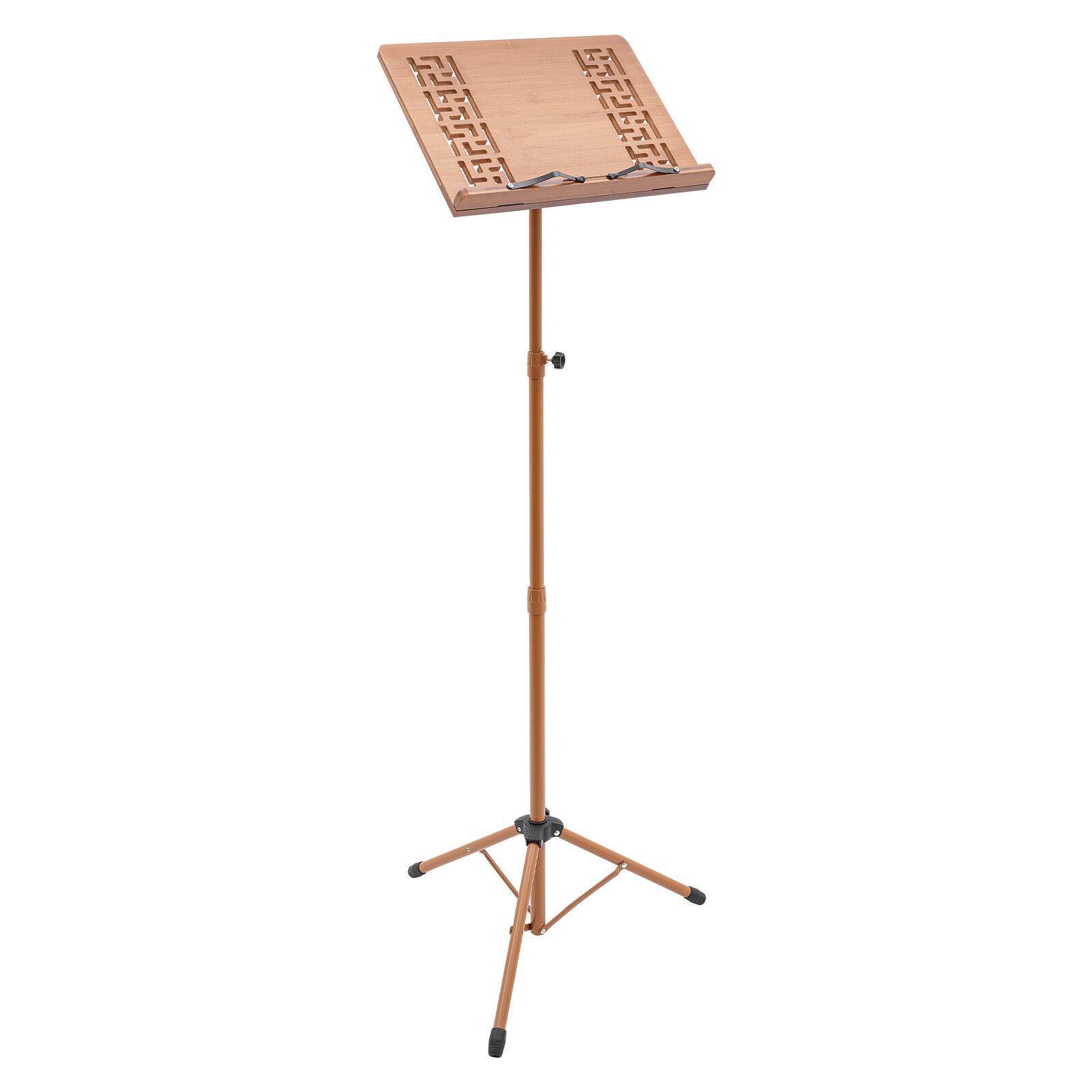 Music Stand Foldable Tripod Base Portable Sheet Music Stand Adjustable Height
