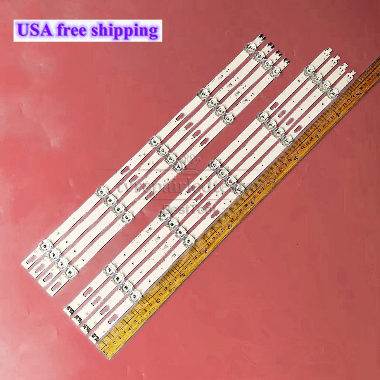 LED Backlight Strips For Samsung UN55TU7000 UE55TU7100 UE55TU7020 UN55TU8200