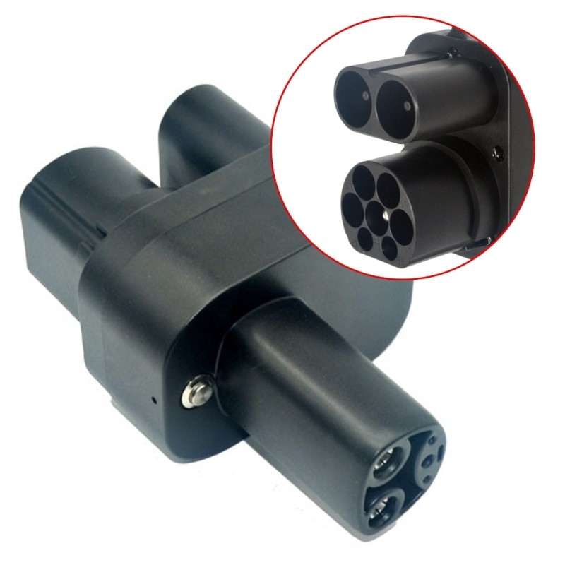 Efficient CCS2 Converter Designed Compact CCS2 Charging Accessory for Auto