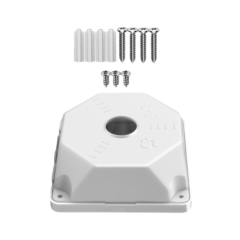 Waterproof Junction Box for Camera Camera Mount Bracket Support Long-Terms Use