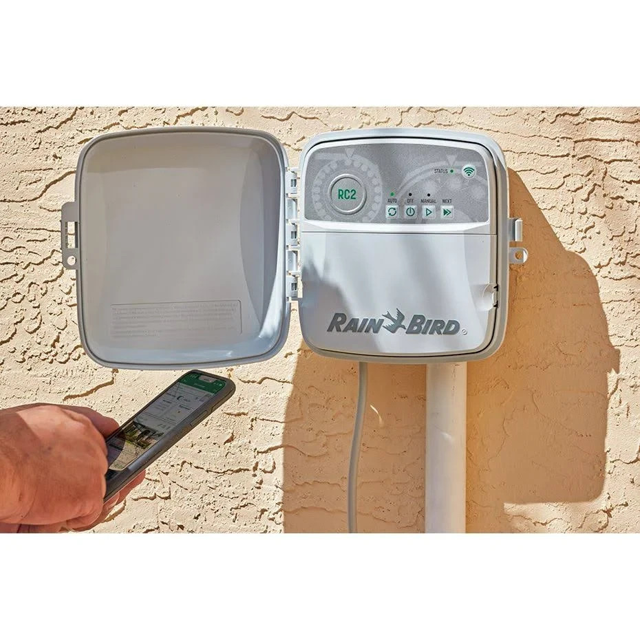 Rain Bird RC2 8 Station WiFi Indoor/Outdoor Controller Timer 120V