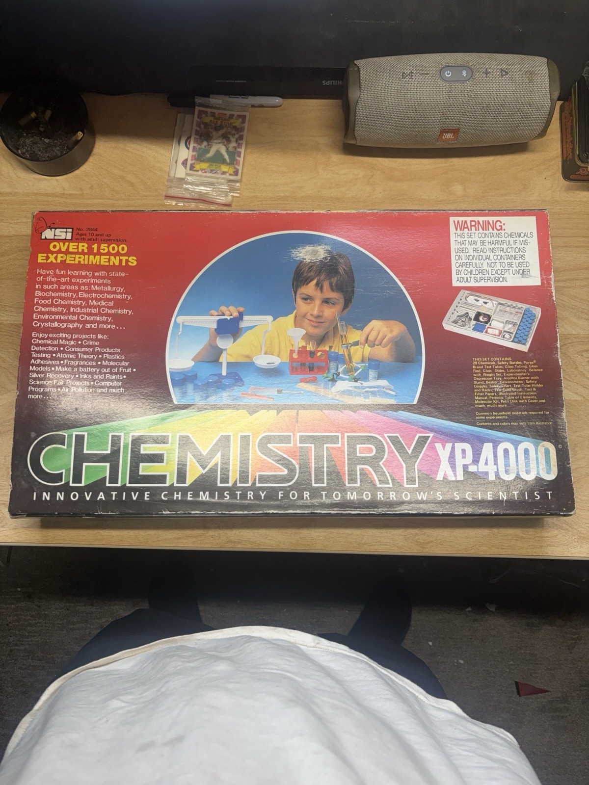 NSI Chemistry XP-4000 Chemistry Set 1500+ Experiments MPN 2844(New in Box)