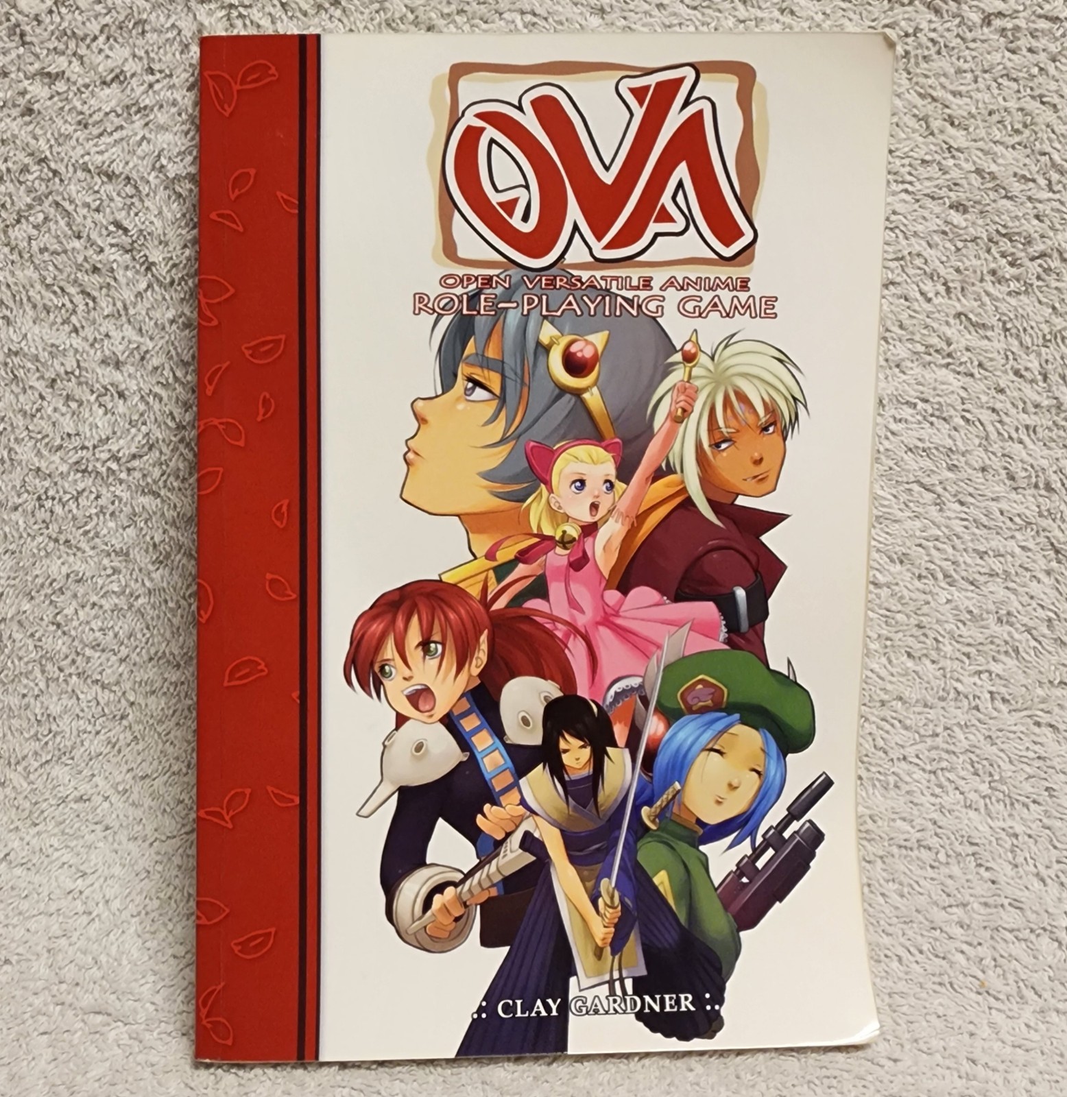 OVA The Anime Role Playing Game First Edition 2010 Paperback Wise Turtle WT1001