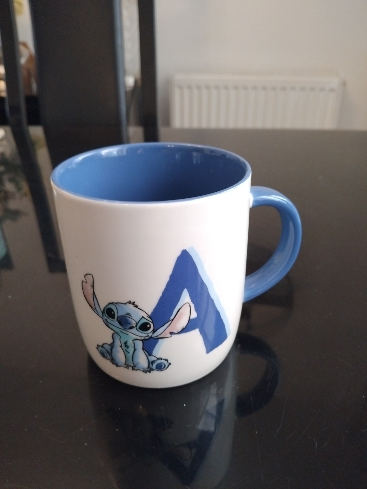 lilo and stitch initial A MUG. New. A