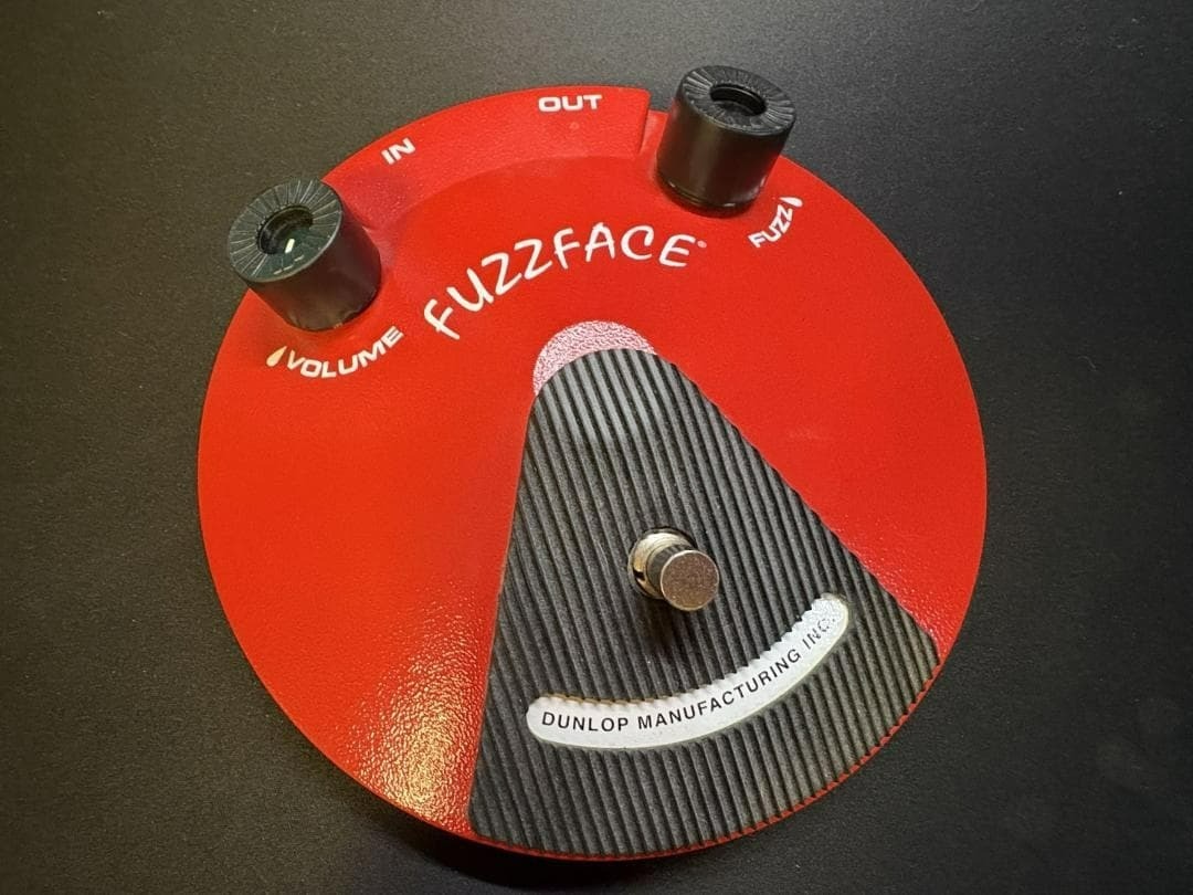 Jim Dunlop JD-F2 Fuzz Face Guitar Effect Pedal Used from Japan