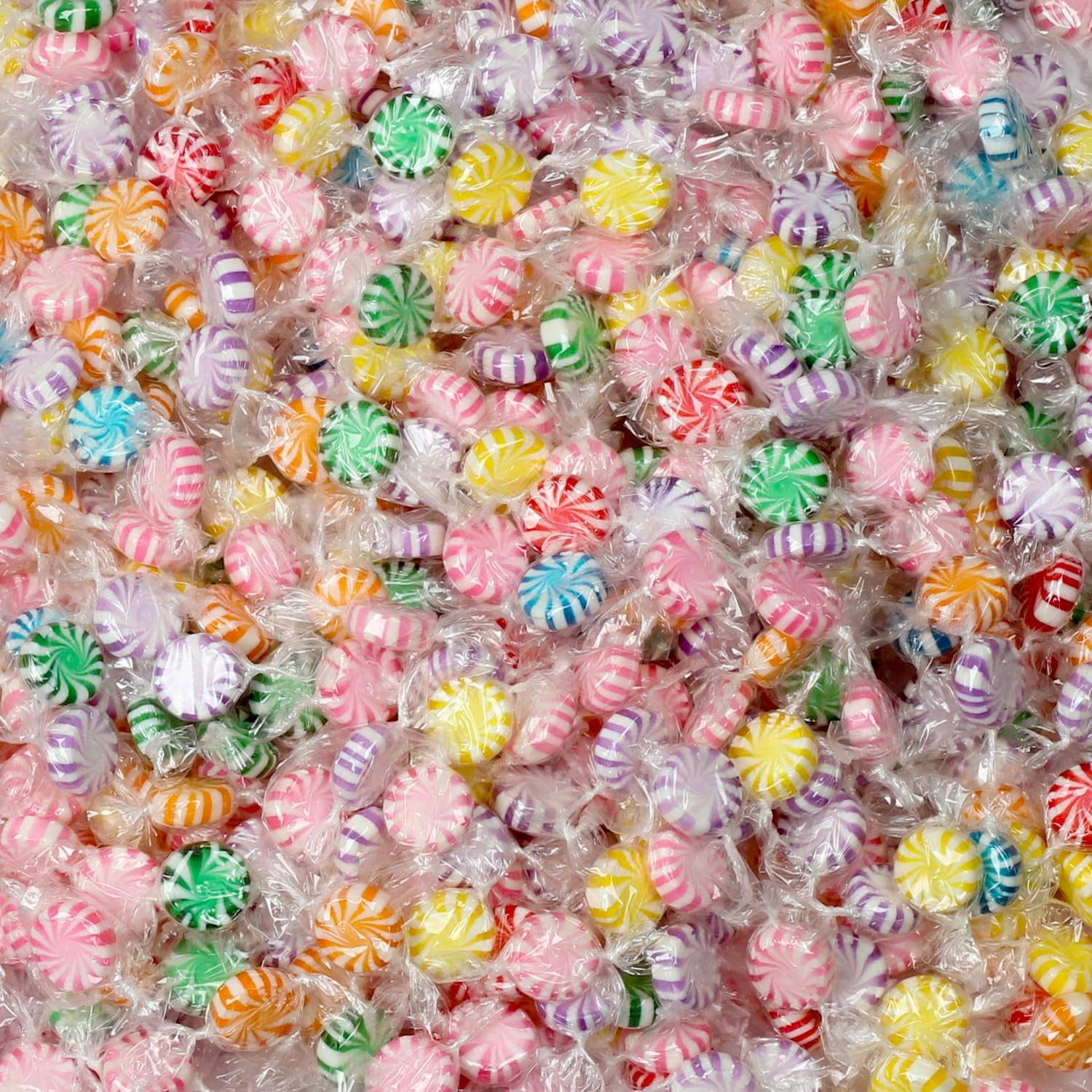 Fruit-Flavored Starlight Hard Candy, 5 lb, Assorted Wrapped Sweets