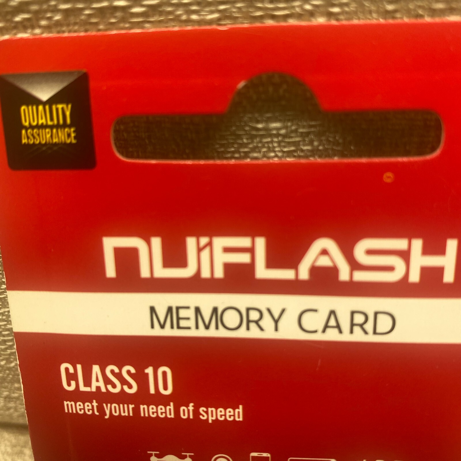 Nuiflash Memory Card Class 10 High Speed, Waterproof, Shockproof, Antimagnetic