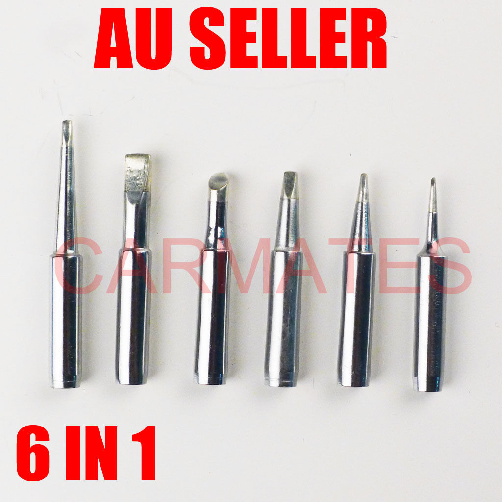 6 PCs Tips Solder Soldering Iron Rework Station FOR hakko926 FX888 hakko907  OZ