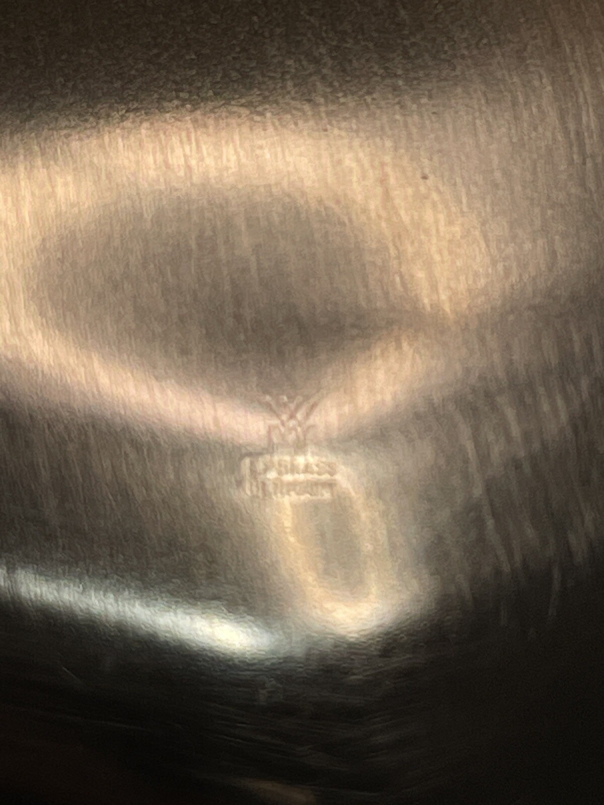 WMF-IKORA silverplate Candy Dish Footed Brushed Design Electro Plate Brass