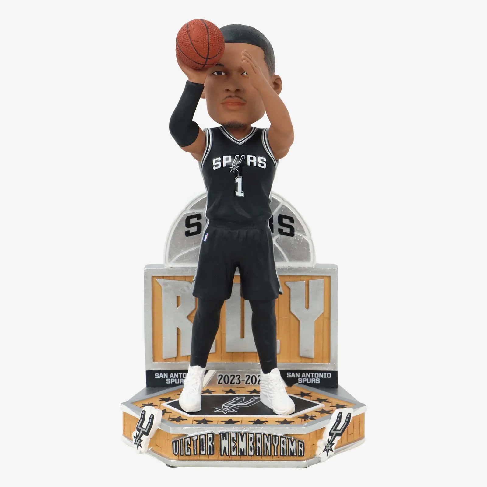 Victor Wembanyama San Antonio Spurs 2024 Rookie Of The Year Bobblehead NBA