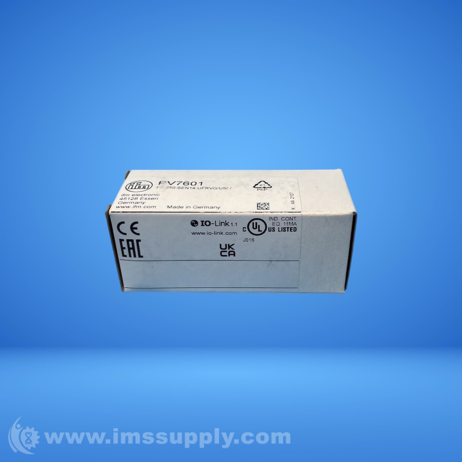 Ifm PV7601 Pressure Switch FNOB