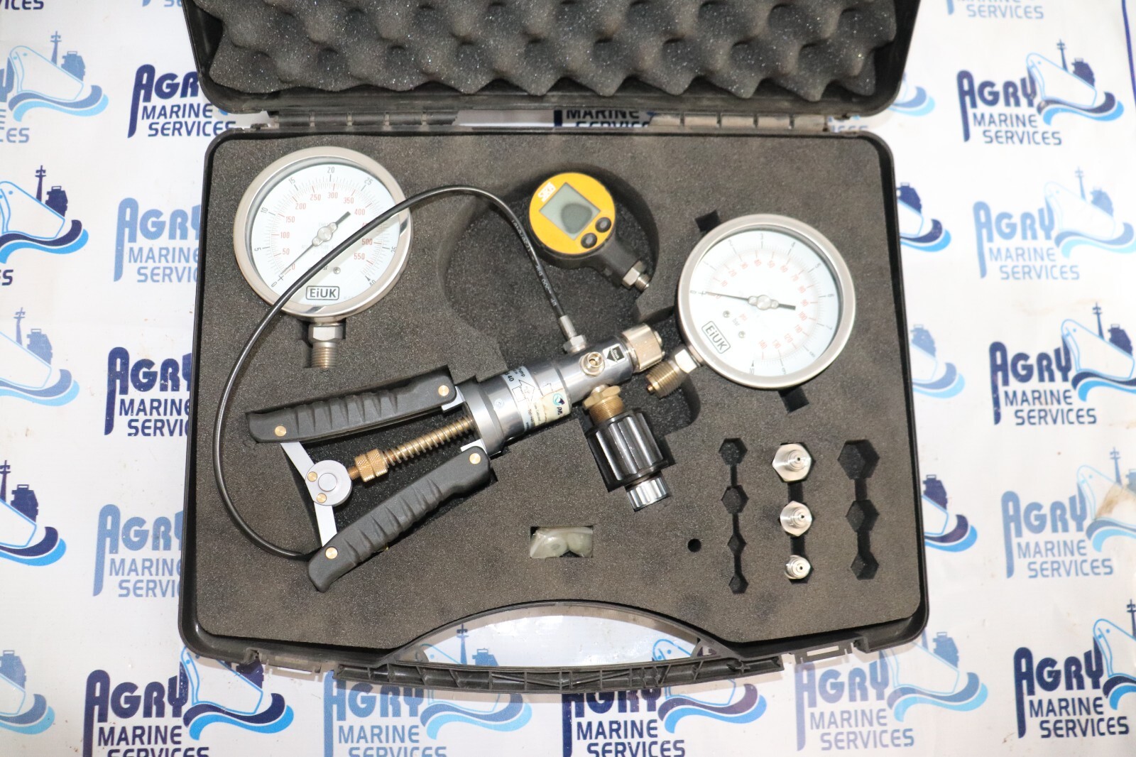 EiUK PGS 40 PRESSURE CALIBRATION HAND PUMP KIT 40BAR/600PSI
