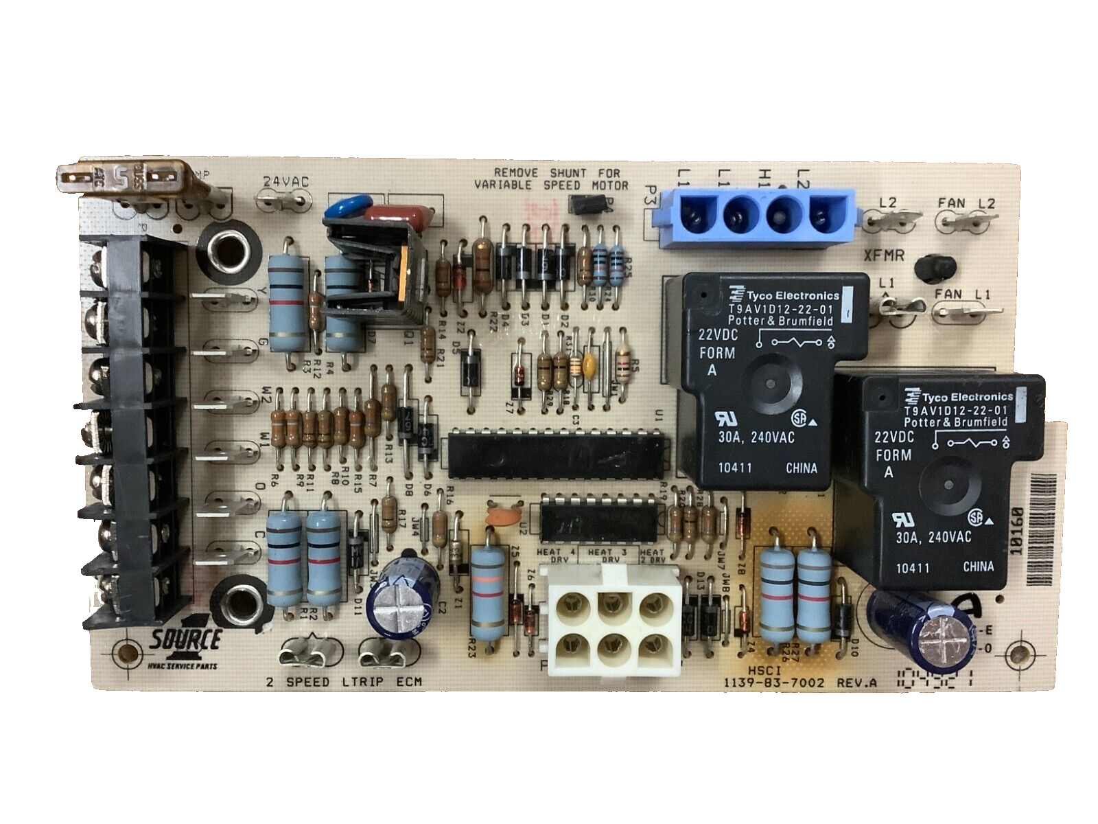 York 031-01264-002 Air Handler Control Circuit Board from F2FP060H06B