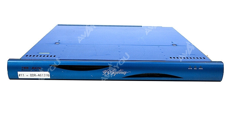 360 Systems TSS-2470 Broadcast Network Video Time Delay Server, No password !