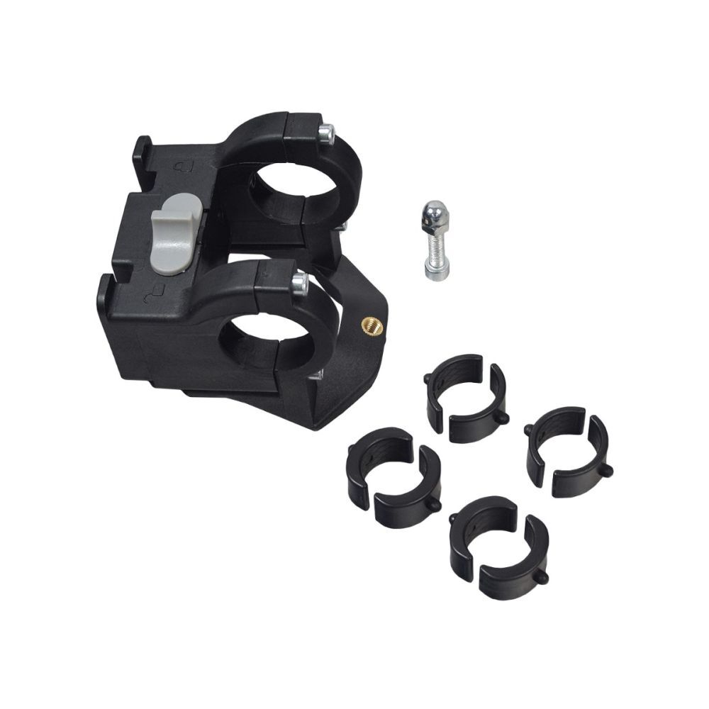 Collapsible Front Basket for Bike & Scooter with Safety Strap, Mounting Brackets