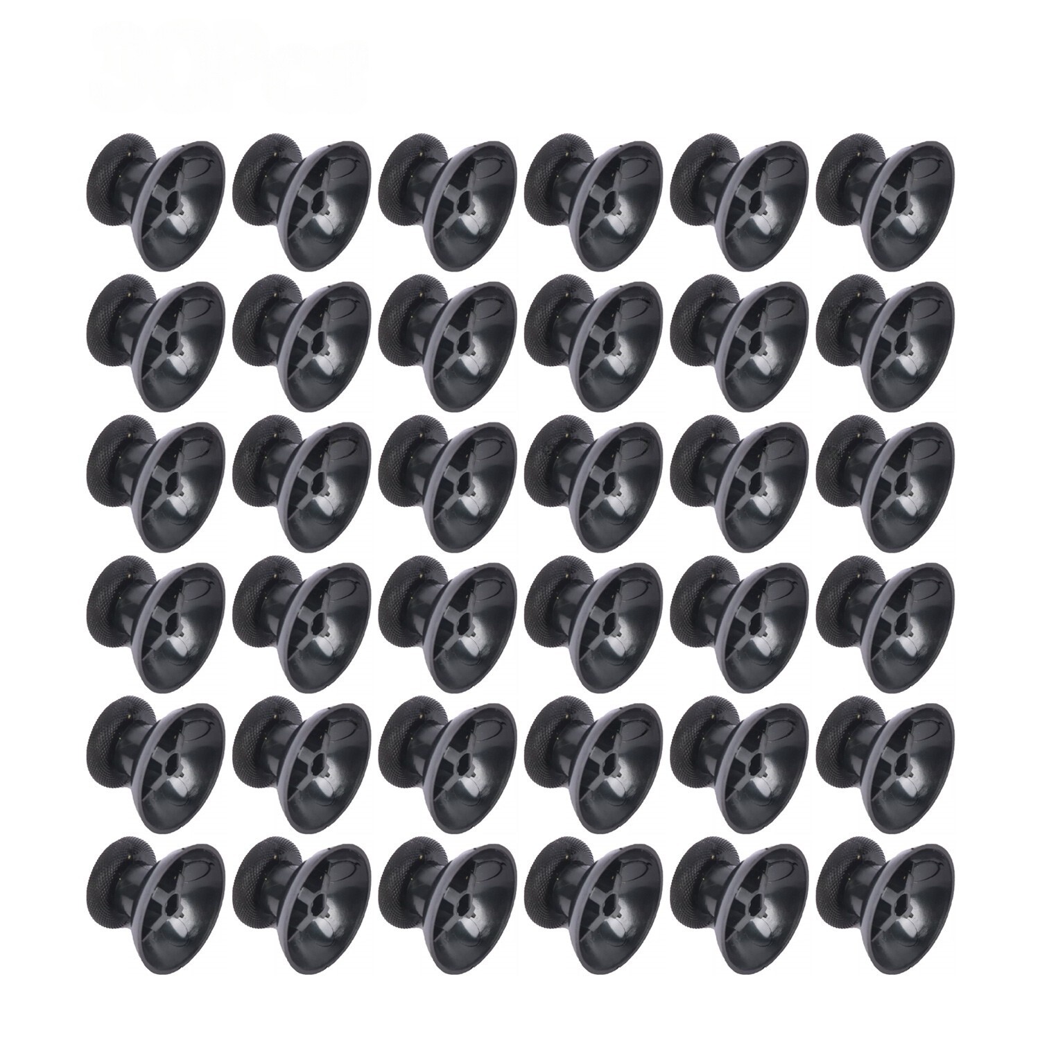 New 30Pcs Thumbsticks Analog Sticks Rocker Cap For Xbox one Controller Black