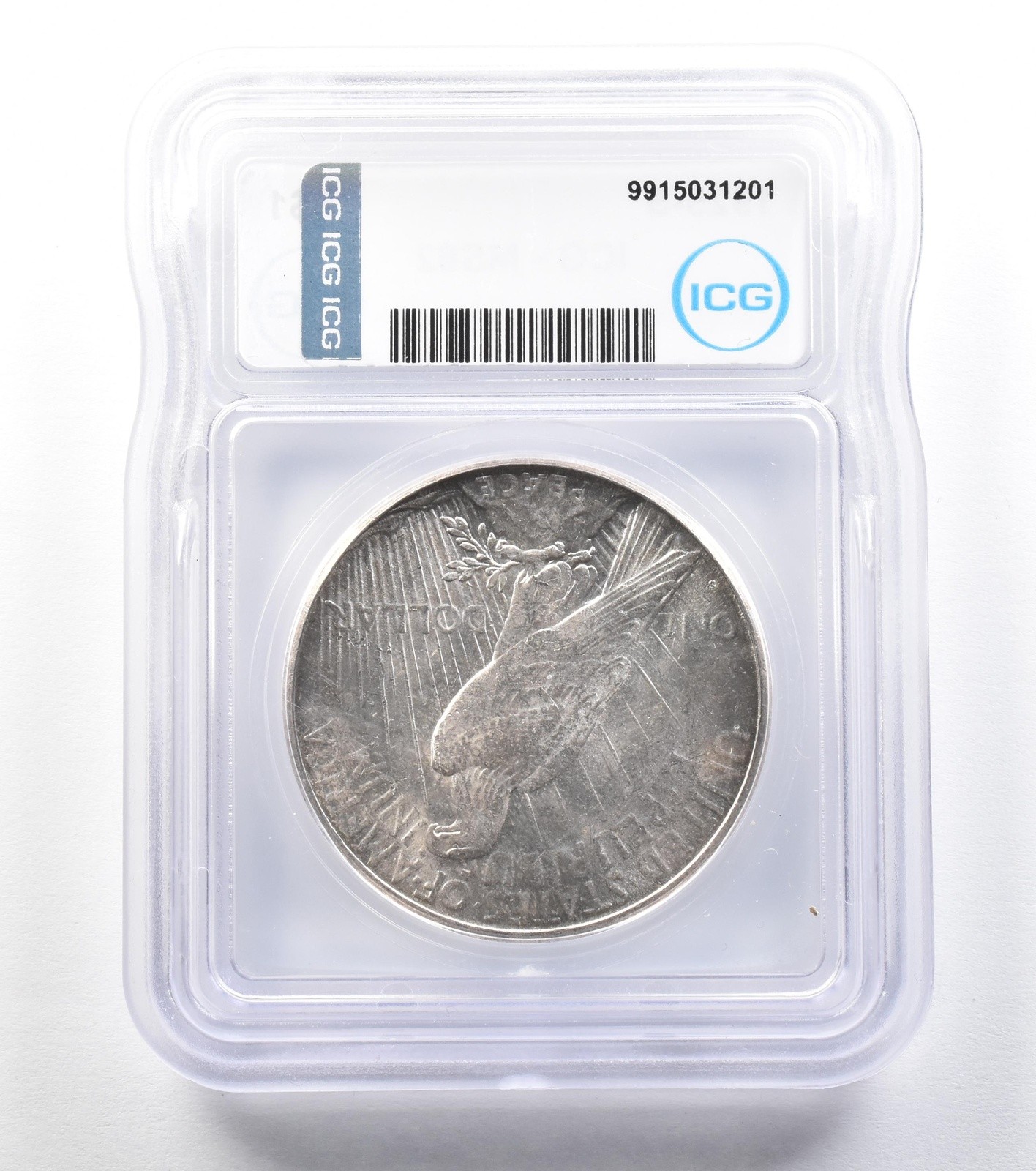 1925-S Peace Silver Dollar MS62 ICG *0385